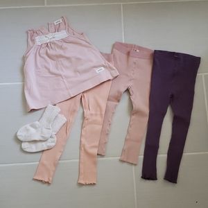 Set of little girl's clothes 93cm 2T